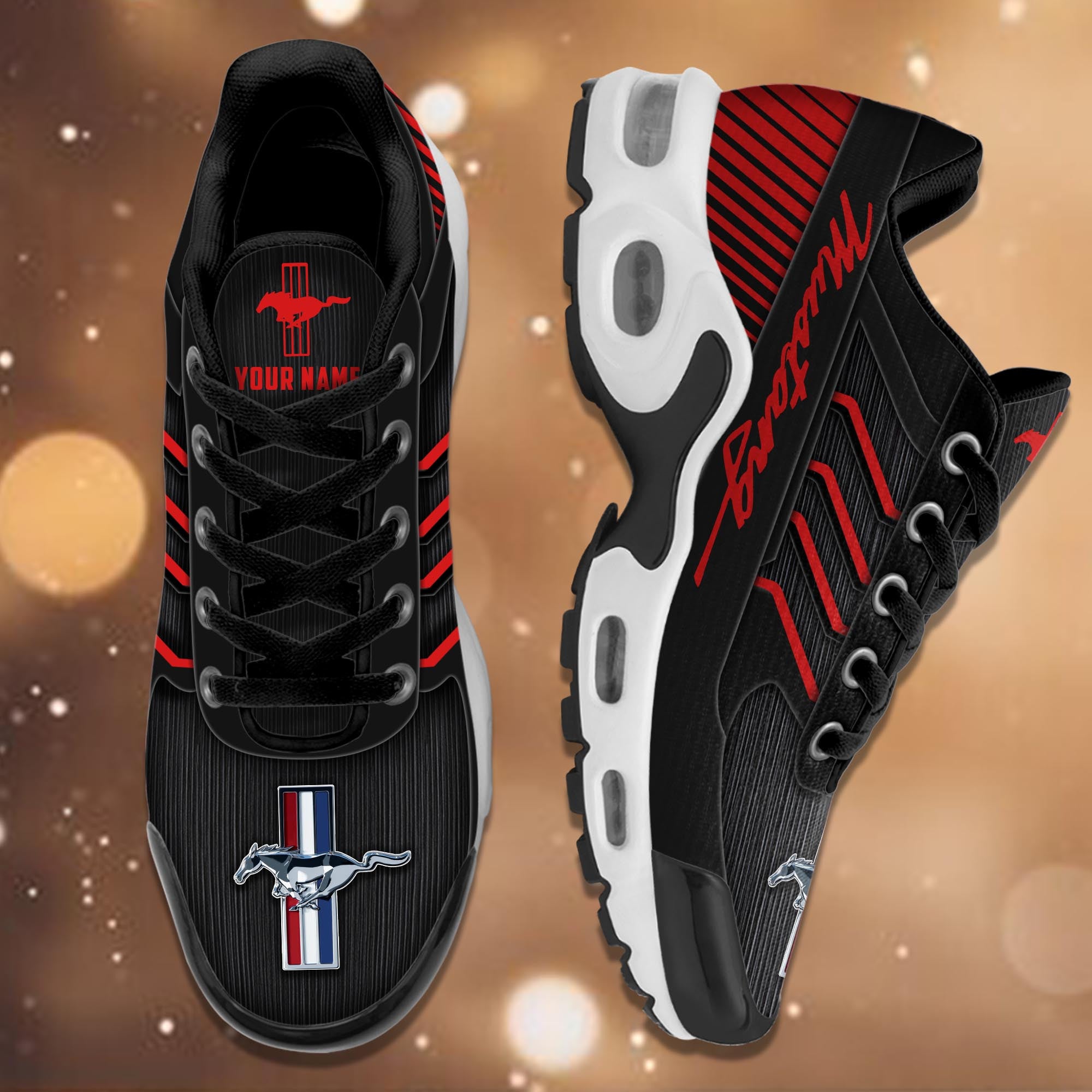 Ideafootwear Ford-Mustang TN Shoes Sneakers For Men And Women