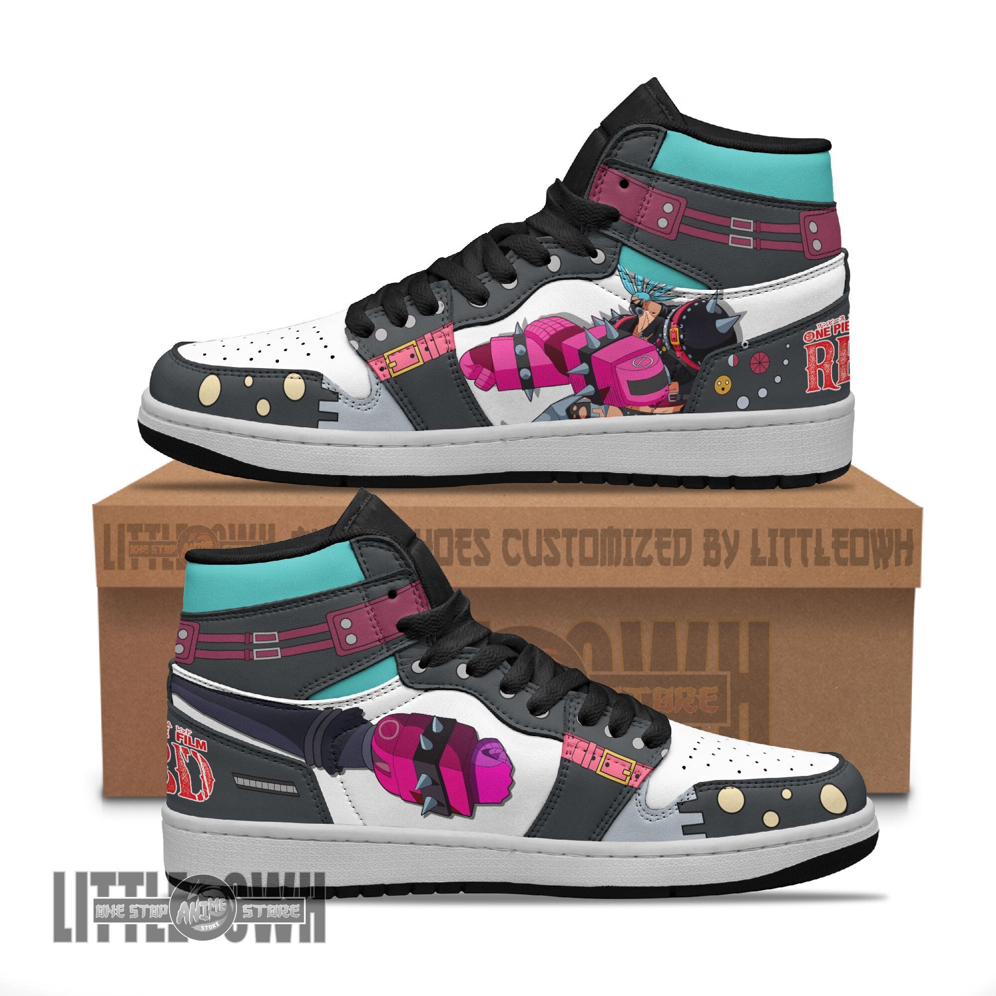 Ideafootwear Franky AJ1 High Sneakers Shoes For Men And Women