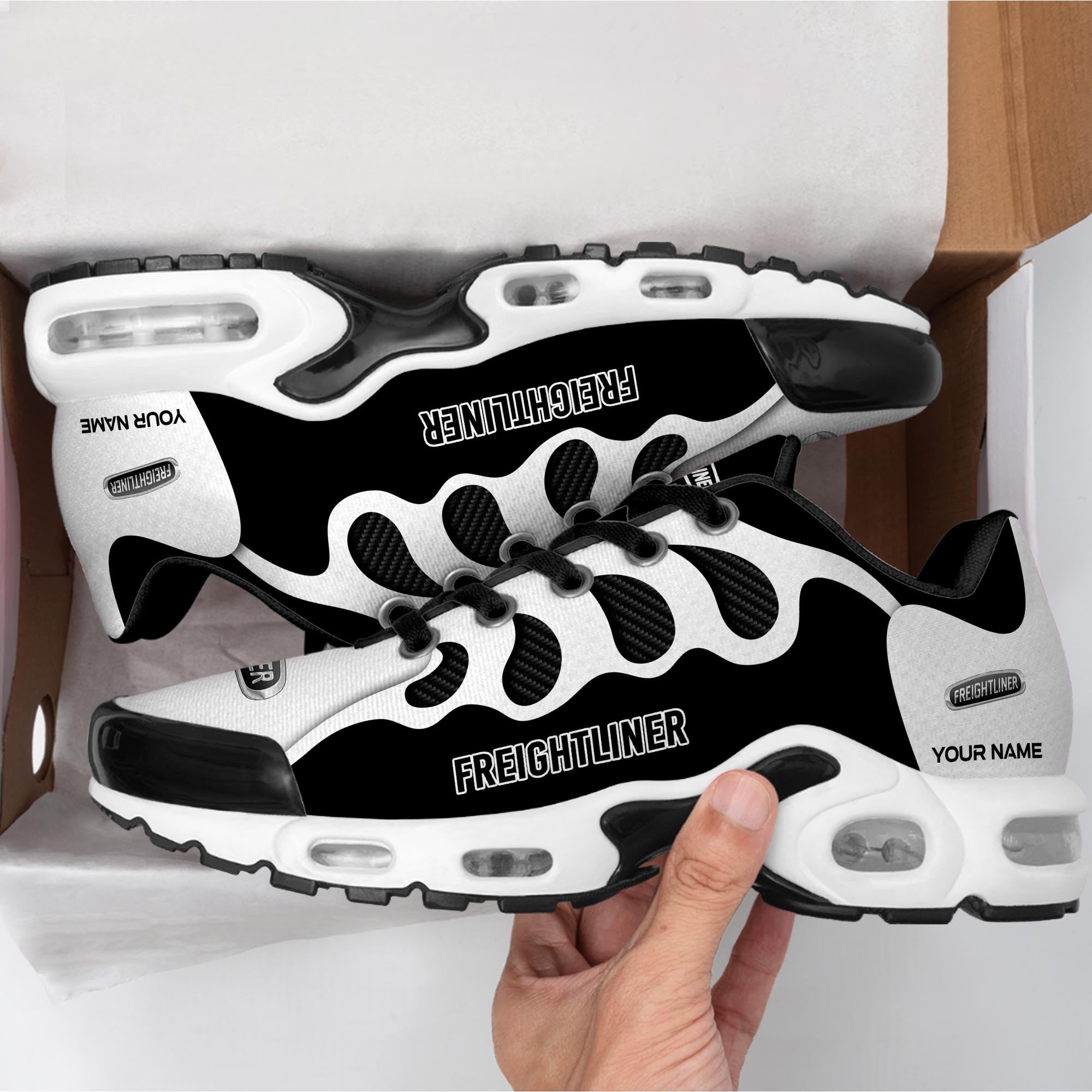 Ideafootwear Freightliner TN Shoes Sneakers For Men And Women