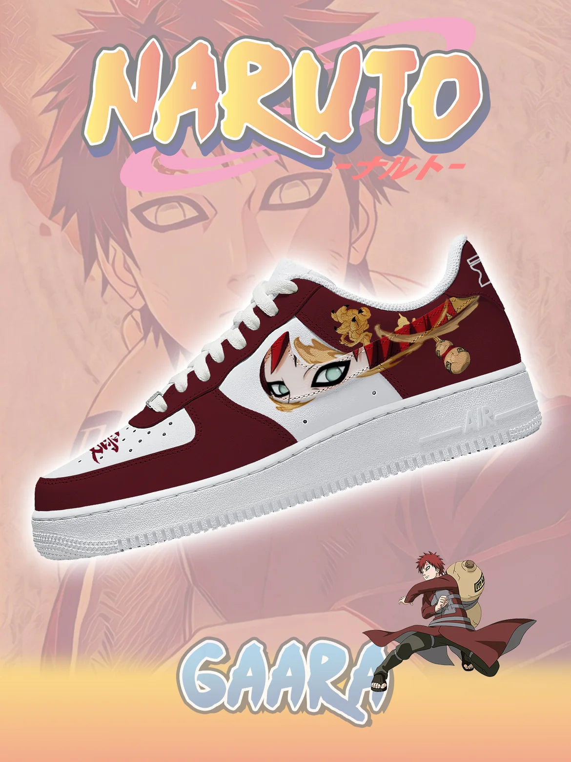 Ideafootwear Gaara  Air Low-Top Sneakers Shoes For Men And Women 1