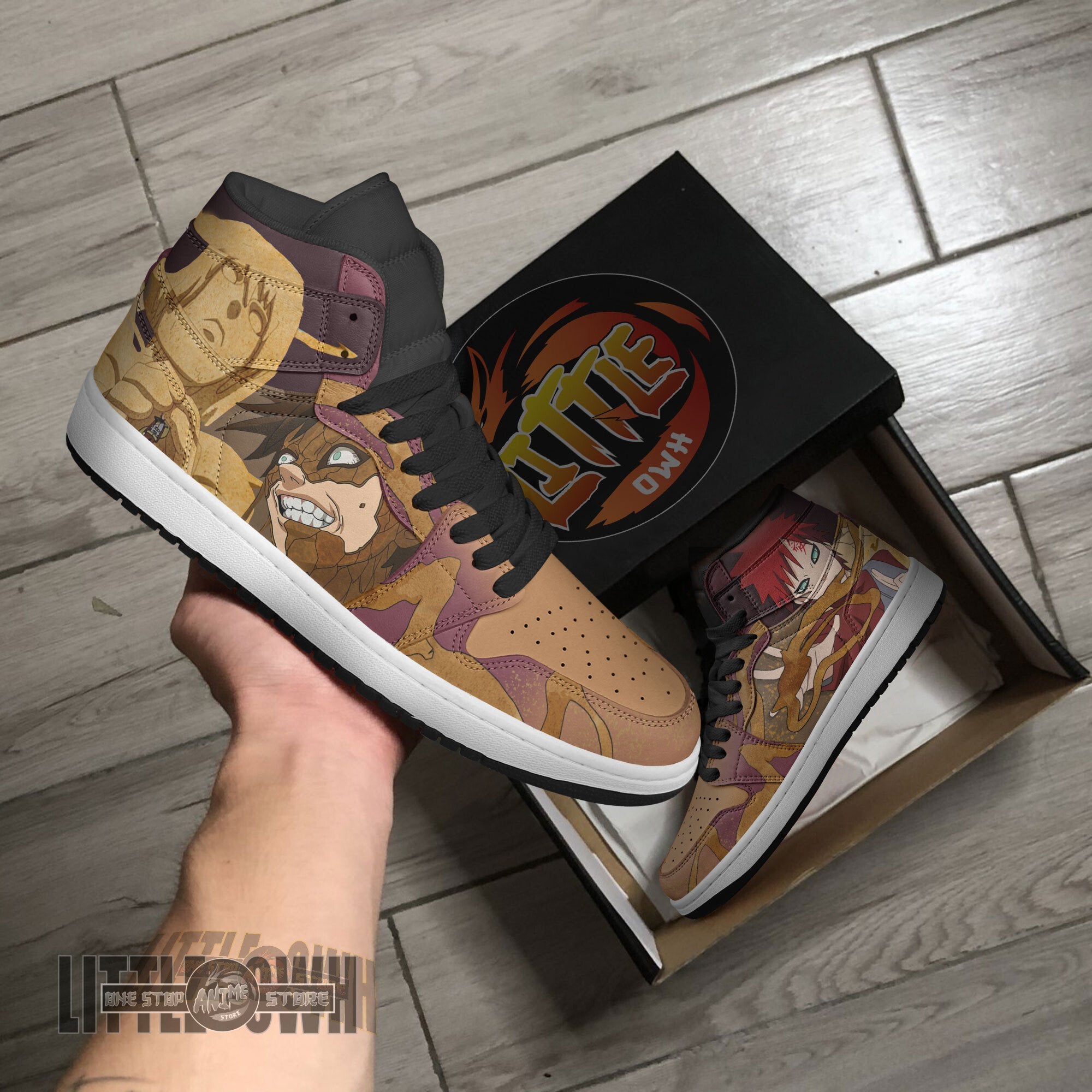 Ideafootwear Gaara AJ1 High Sneakers Shoes For Men And Women