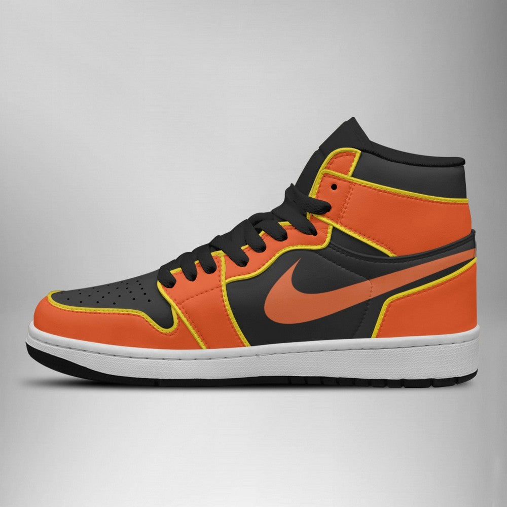Ideafootwear Galarian Zapdos  AJ1 High Sneakers Shoes For Men And Women