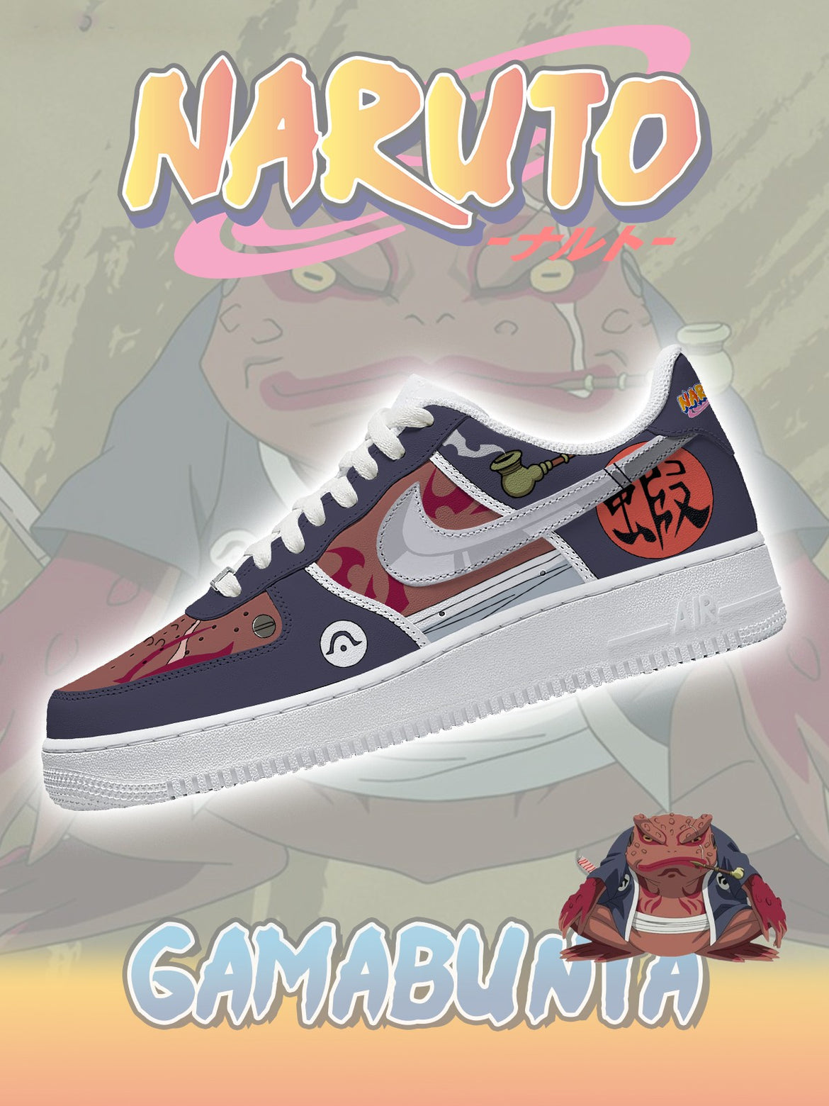 Ideafootwear Gamabunta Air Low-Top Sneakers Shoes For Men And Women 1