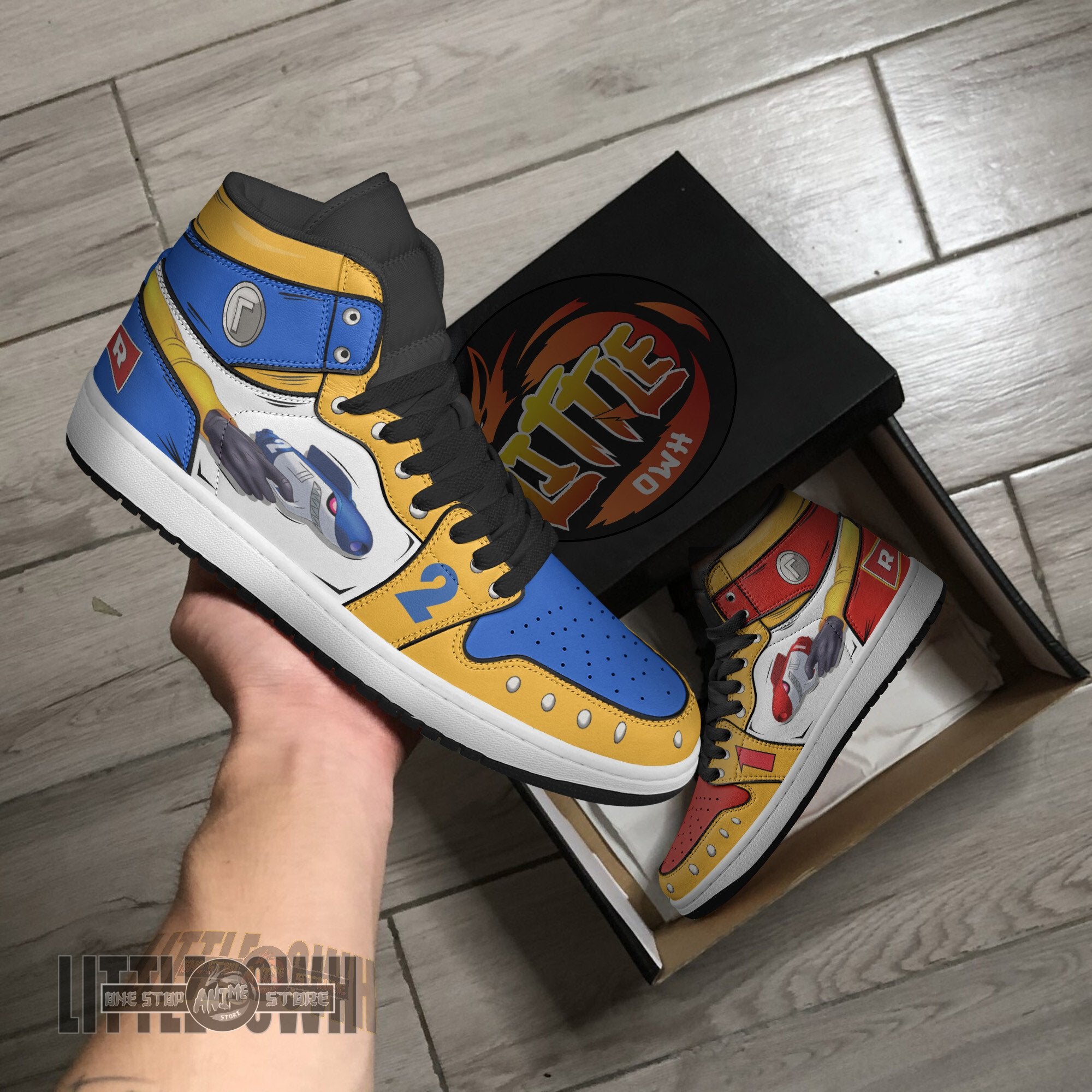 Ideafootwear Gamma 1 and 2 AJ1 High Sneakers Shoes For Men And Women