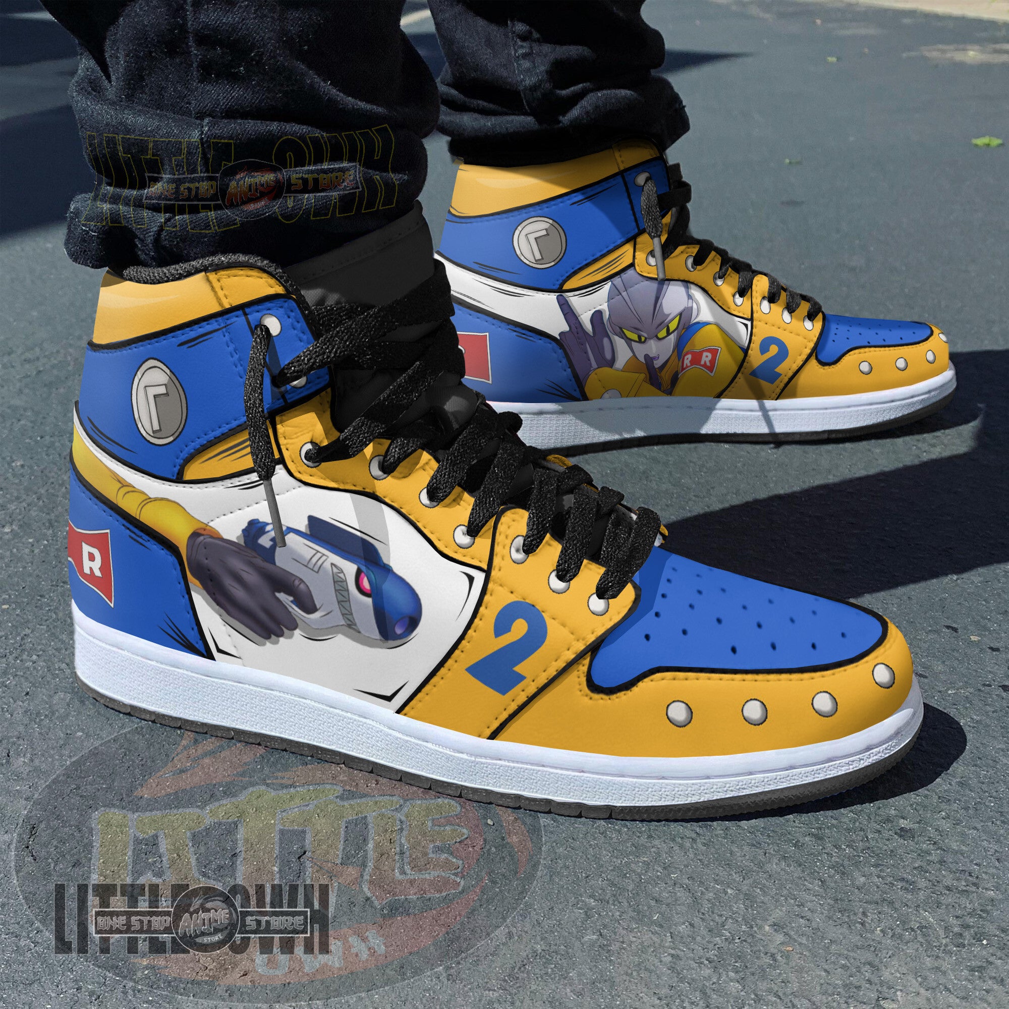 Ideafootwear Gamma 2 AJ1 High Sneakers Shoes For Men And Women