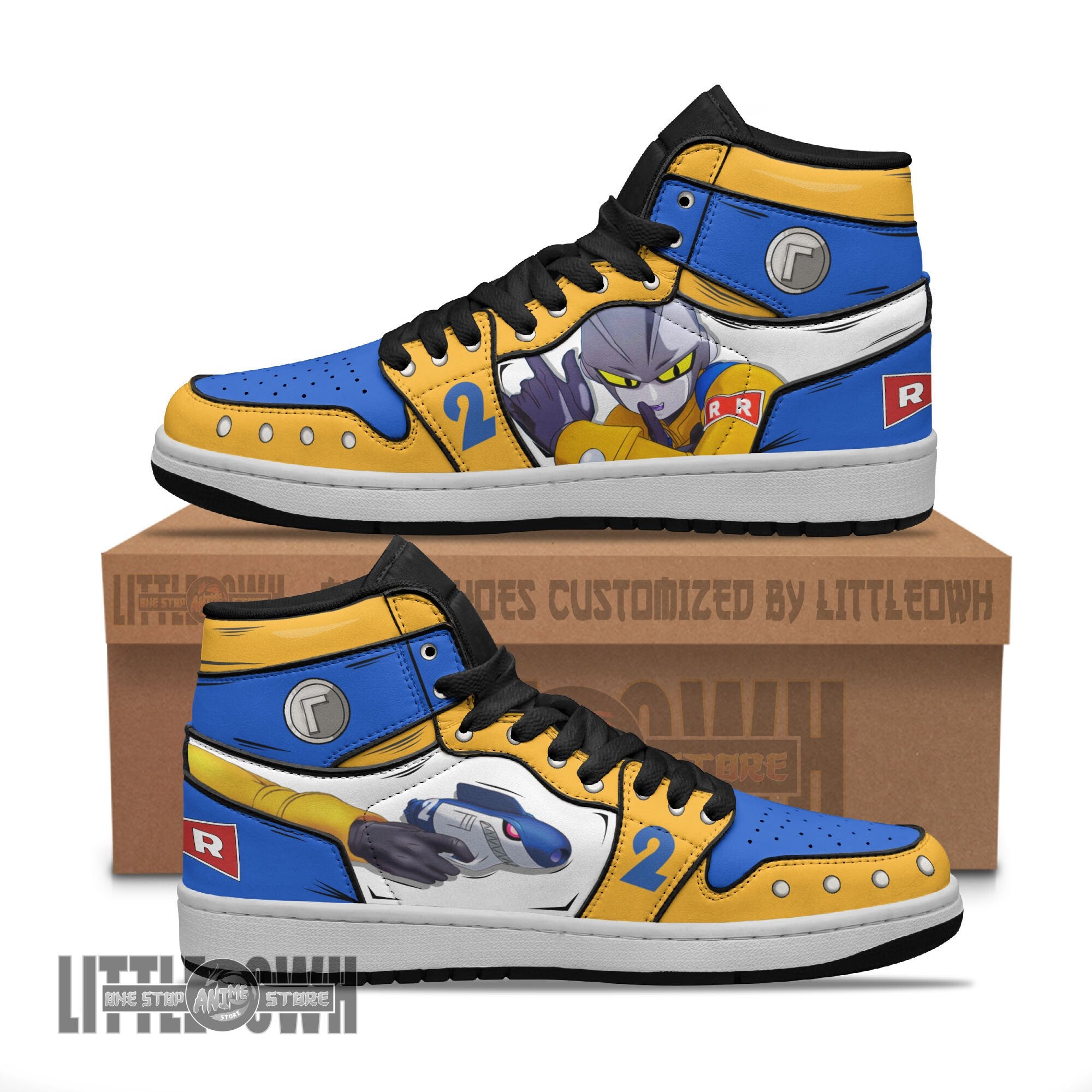 Ideafootwear Gamma 2 AJ1 High Sneakers Shoes For Men And Women
