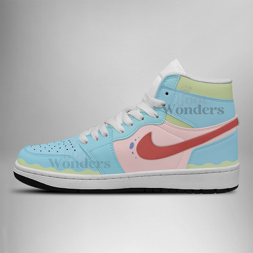 Ideafootwear Garry snail AJ1 High Sneakers Shoes For Men And Women