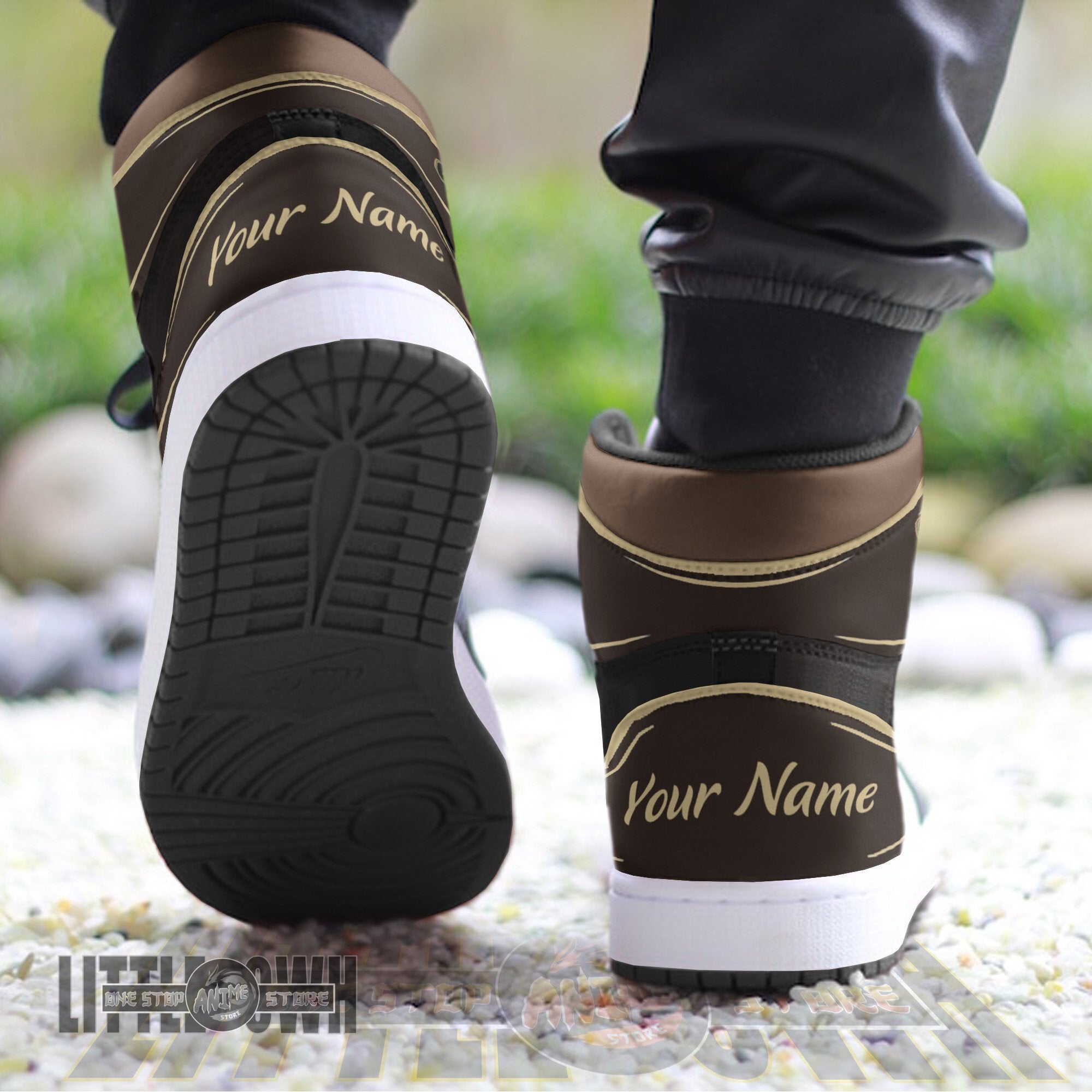 Ideafootwear Gauche Adlai AJ1 High Sneakers Shoes For Men And Women