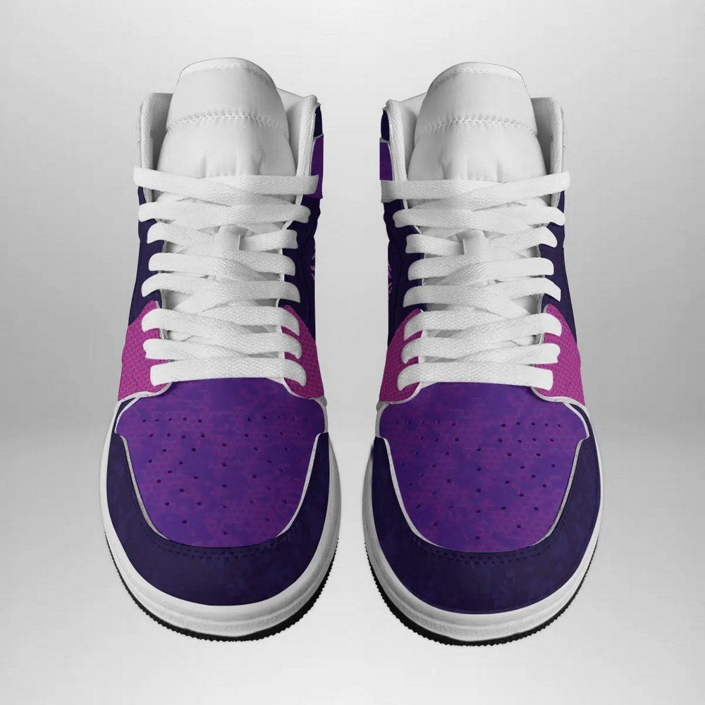 Ideafootwear Gengar Attack Pokemon  AJ1 High Sneakers Shoes For Men And Women