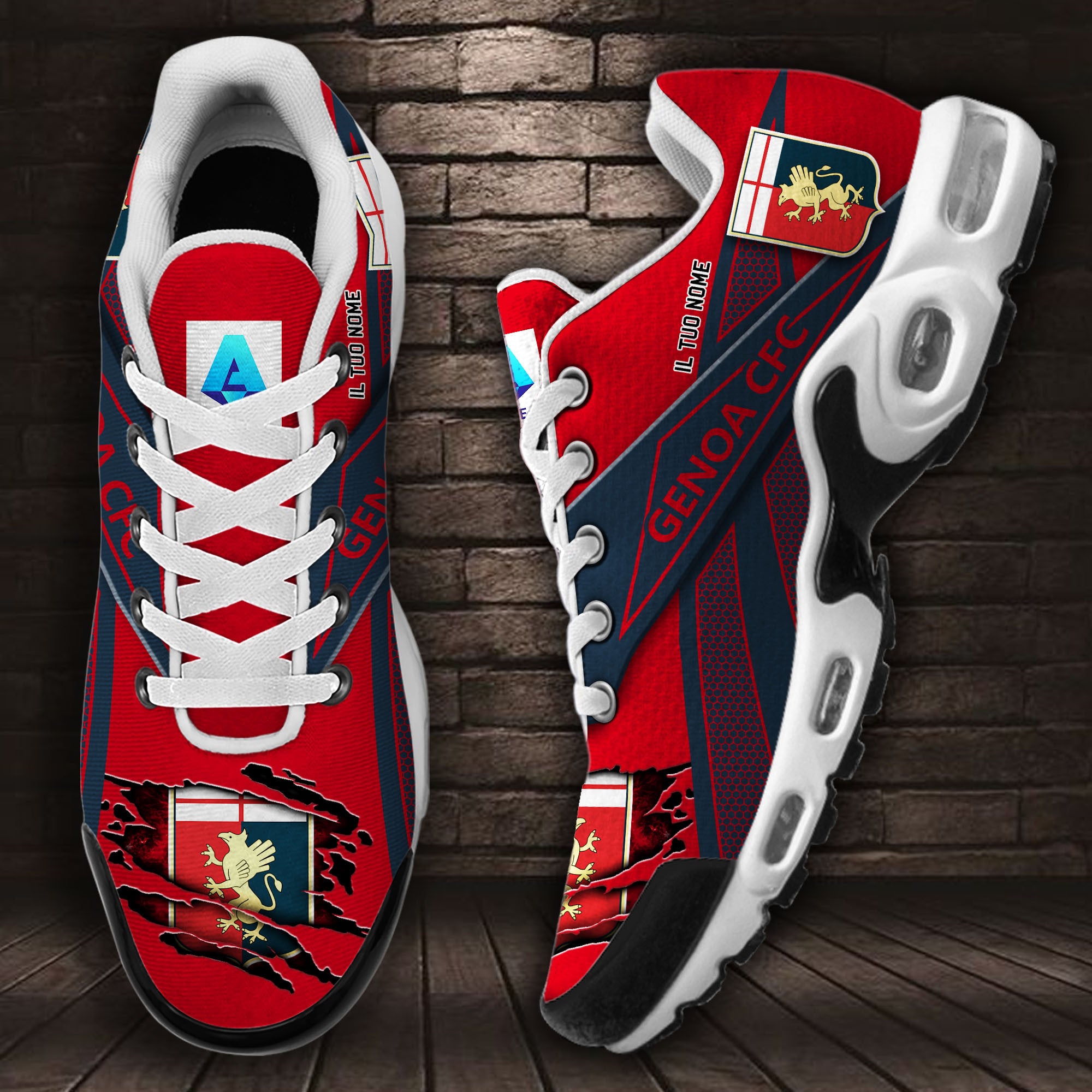 Ideafootwear Genoa CFC TN Shoes Sneakers For Men And Women