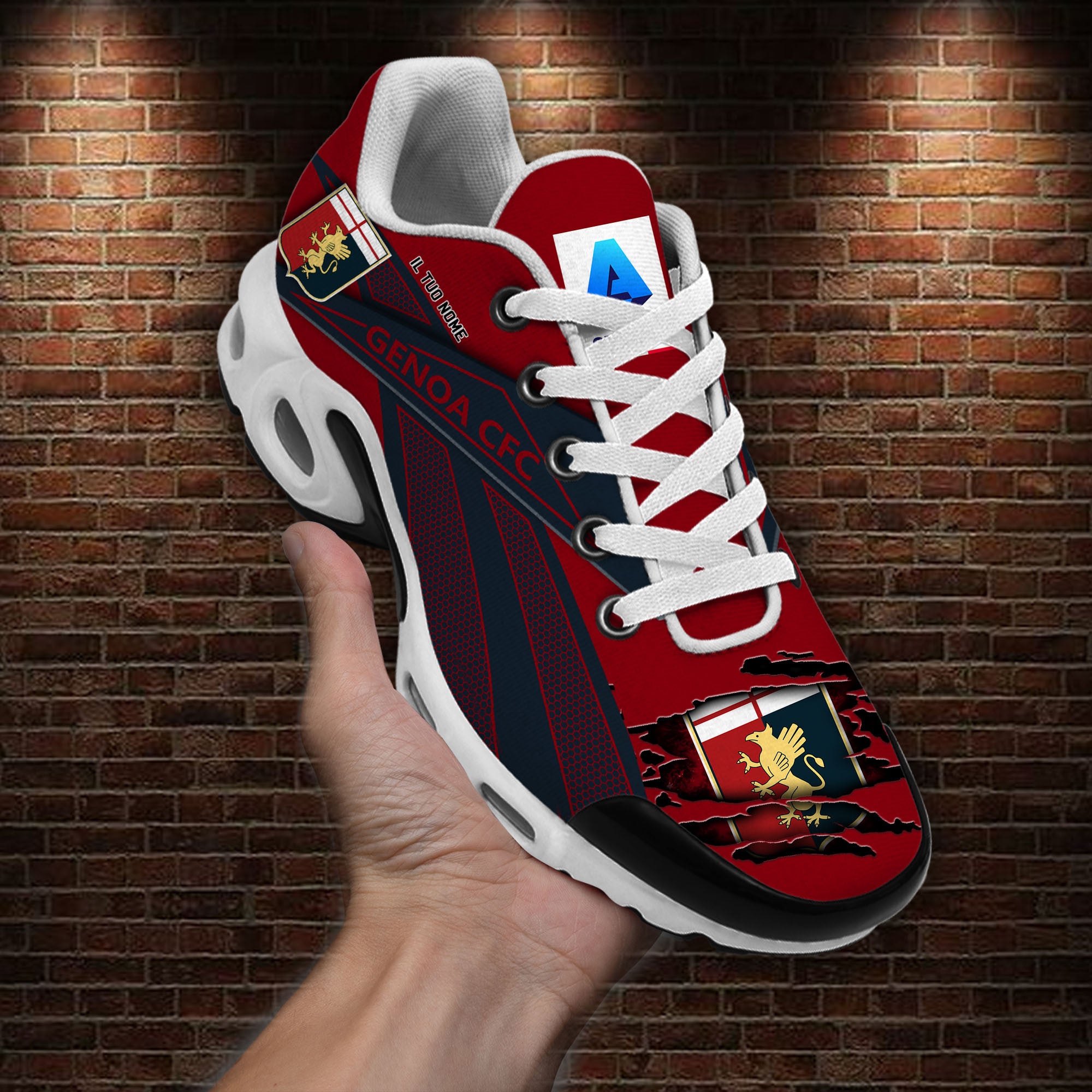 Ideafootwear Genoa CFC TN Shoes Sneakers For Men And Women
