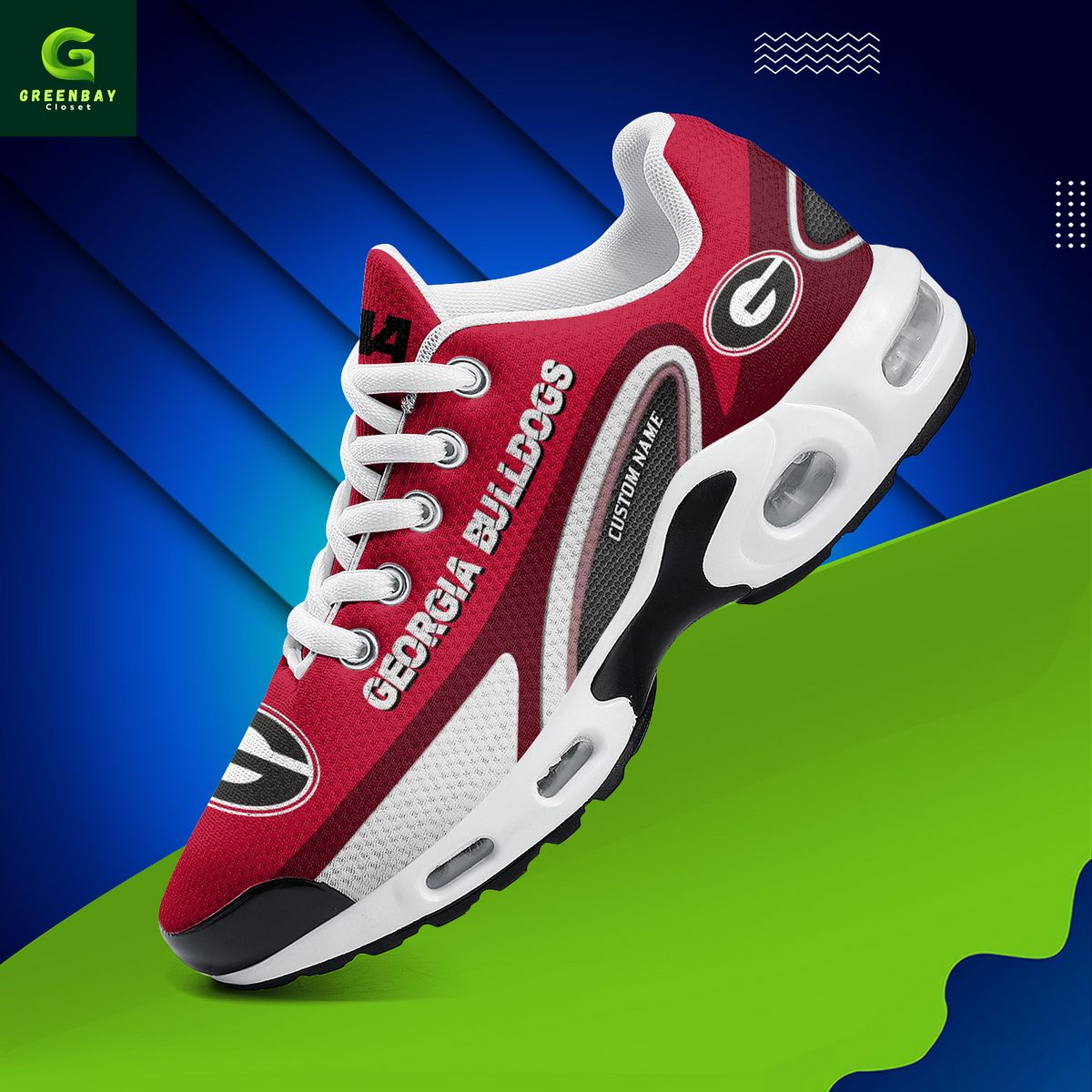Ideafootwear Georgia Bulldogs TN Shoes Sneakers For Men And Women