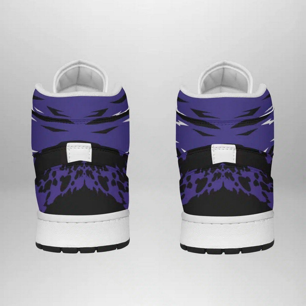 Ideafootwear Ghost Gengar Pokemon  AJ1 High Sneakers Shoes For Men And Women