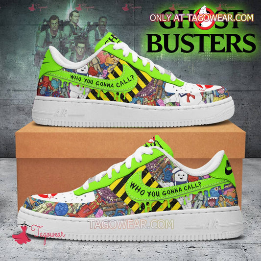 Ideafootwear Ghostbusters Air Low-Top Sneakers Shoes For Men And Women 1