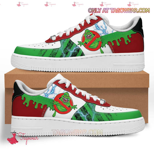 Ideafootwear Ghostbusters Lightning Air Low-Top Sneakers Shoes For Men And Women 1