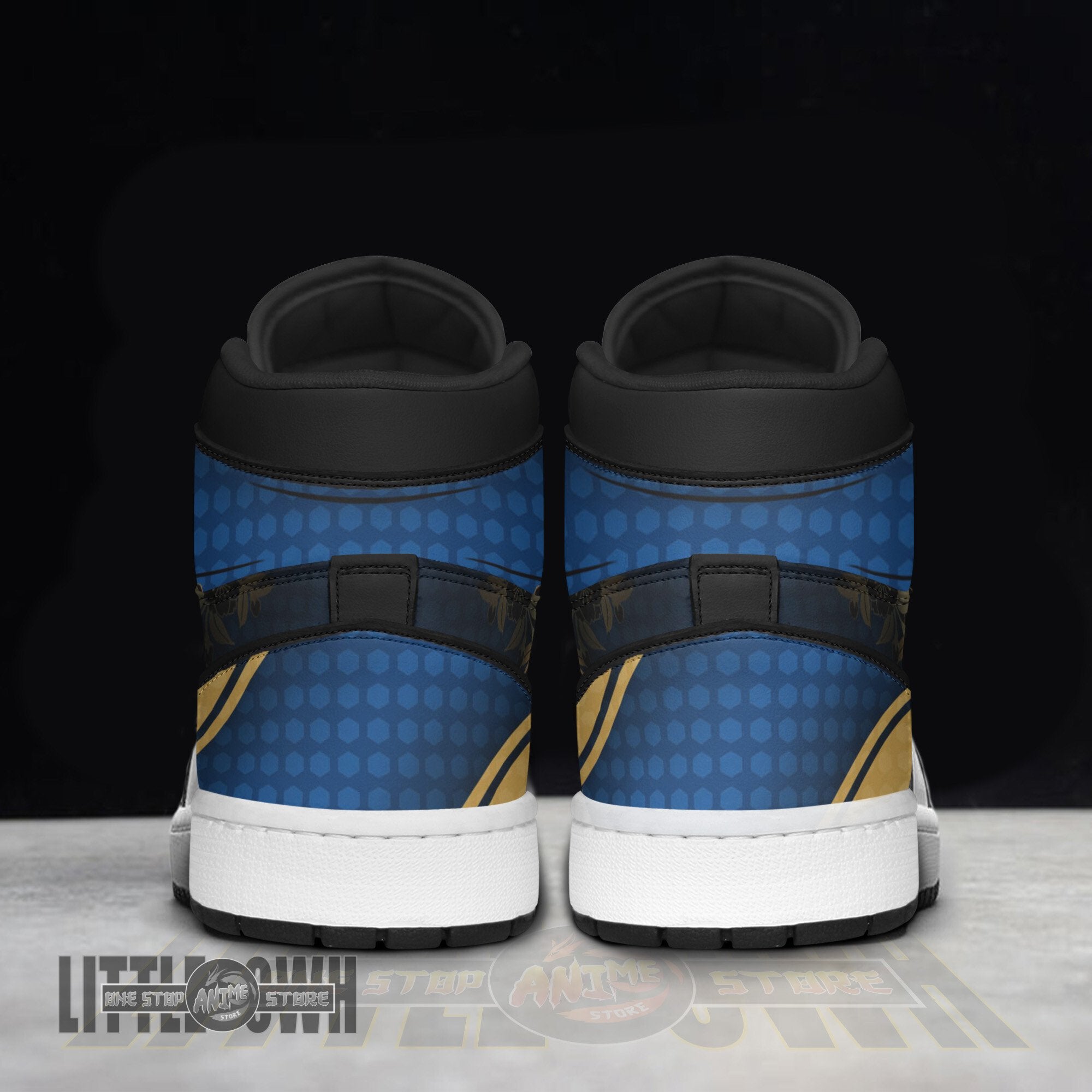 Ideafootwear Giyuu Tomioka AJ1 High Sneakers Shoes For Men And Women