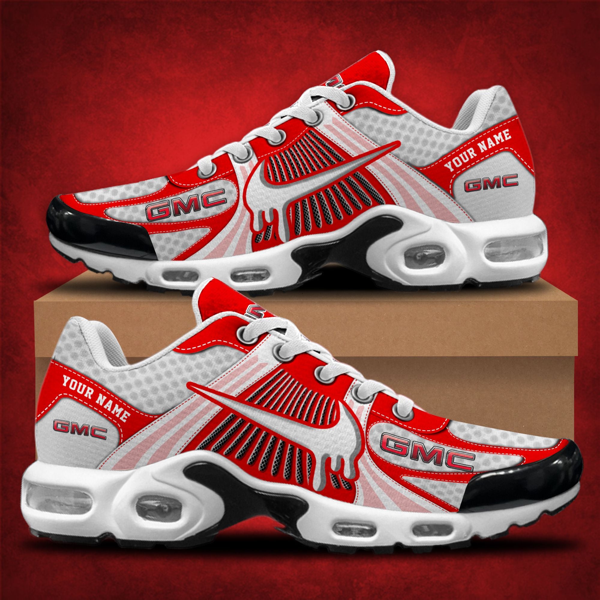 Ideafootwear GMC TN Shoes Sneakers For Men And Women