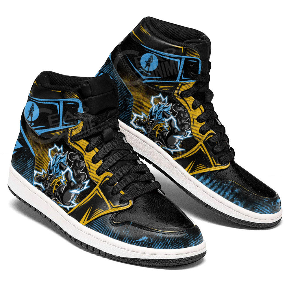 Ideafootwear Gogeta AJ1 High Sneakers Shoes For Men And Women