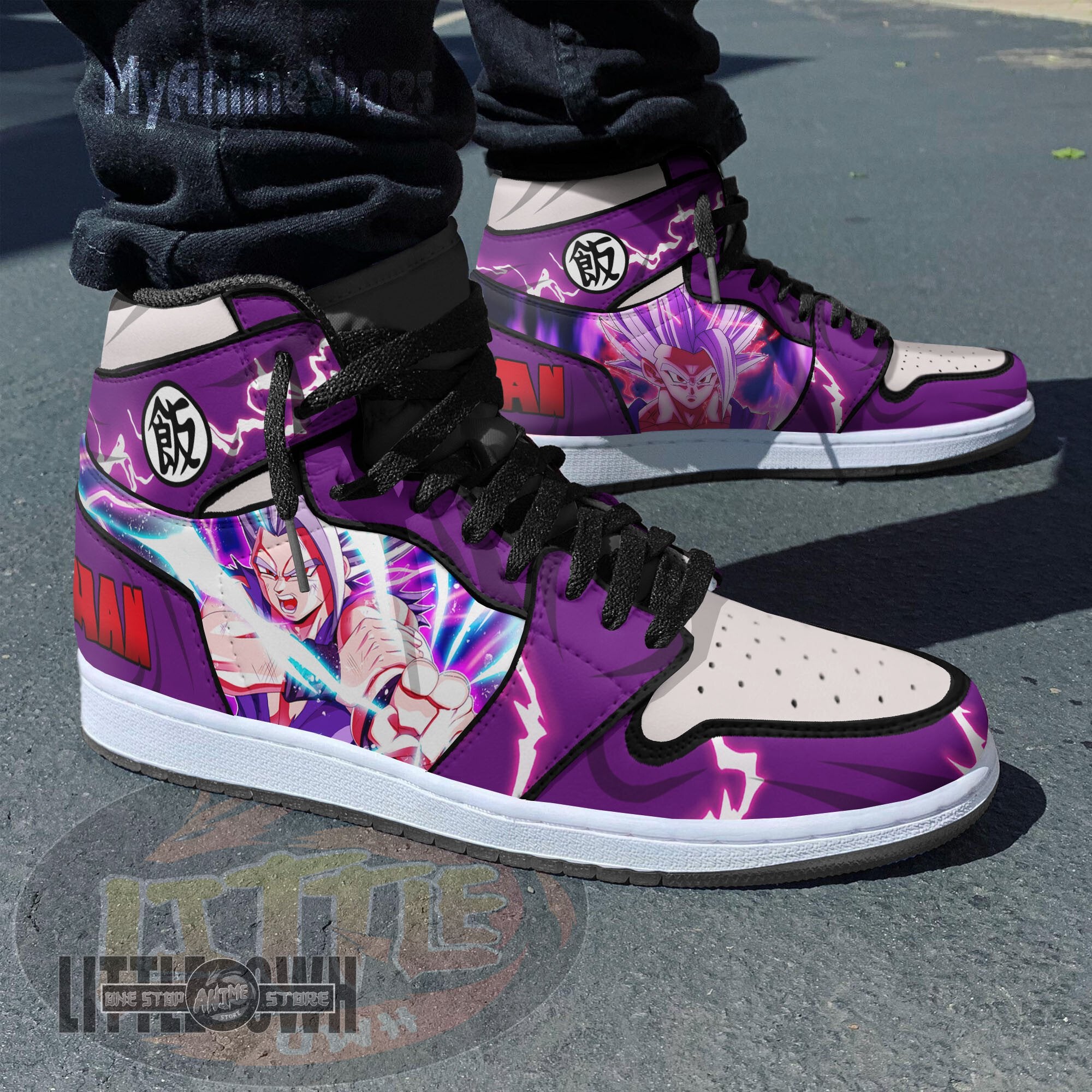Ideafootwear Gohan AJ1 High Sneakers Shoes For Men And Women