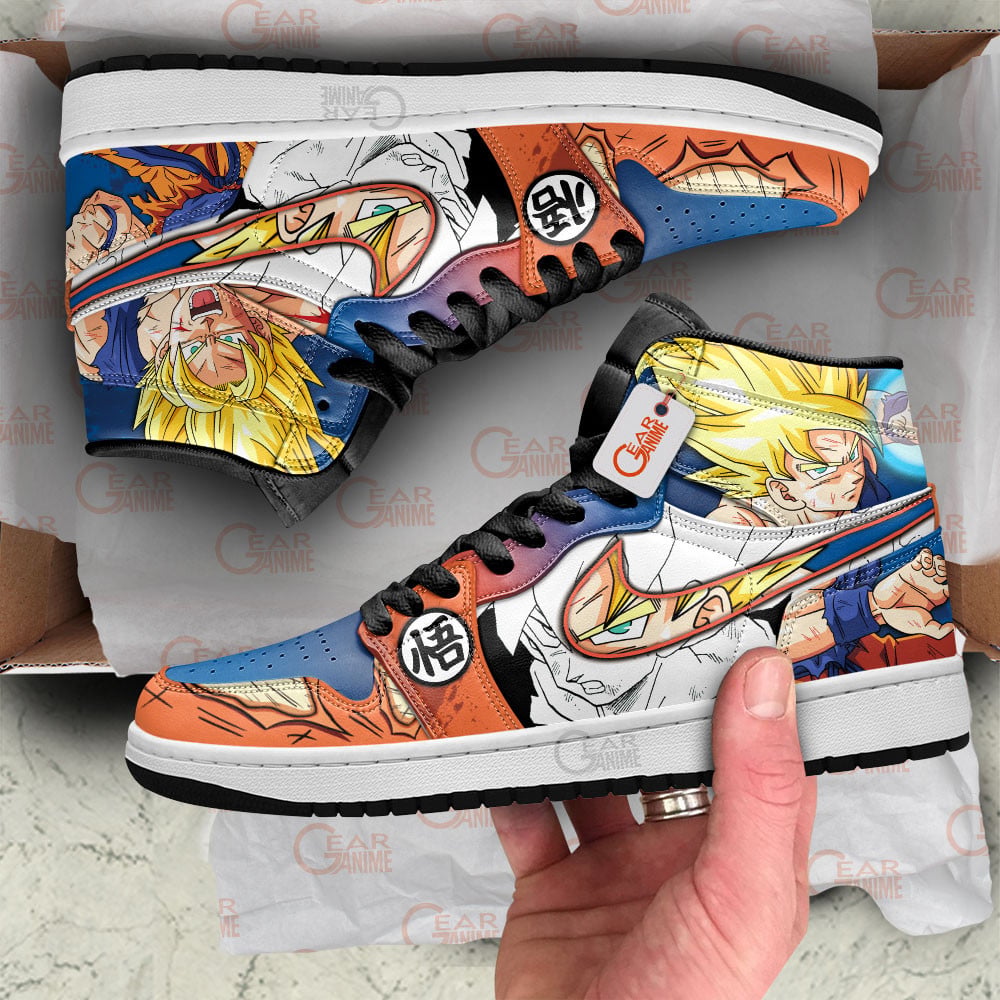 Ideafootwear Goku AJ1 High Sneakers Shoes For Men And Women