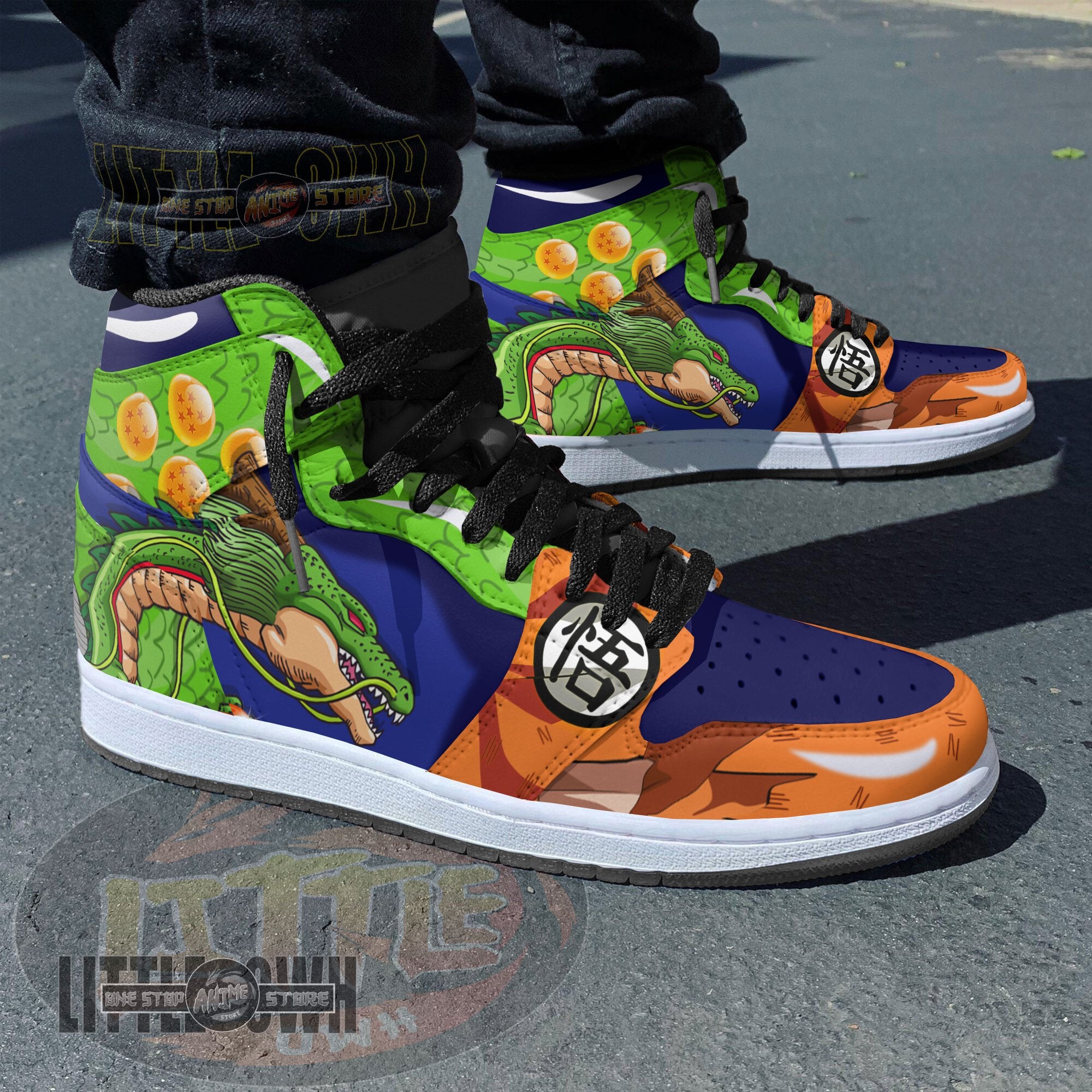 Ideafootwear Goku AJ1 High Sneakers Shoes For Men And Women