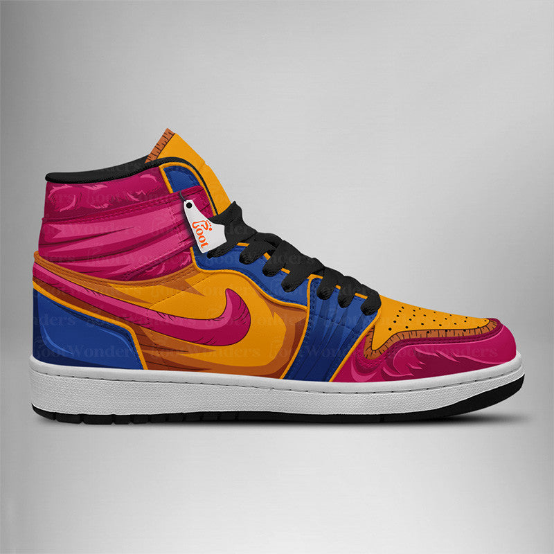 Ideafootwear Goku AJ1 High Sneakers Shoes For Men And Women