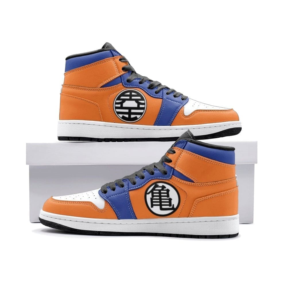 Ideafootwear Goku Dragon Ball Z AJ1 High Sneakers Shoes For Men And Women