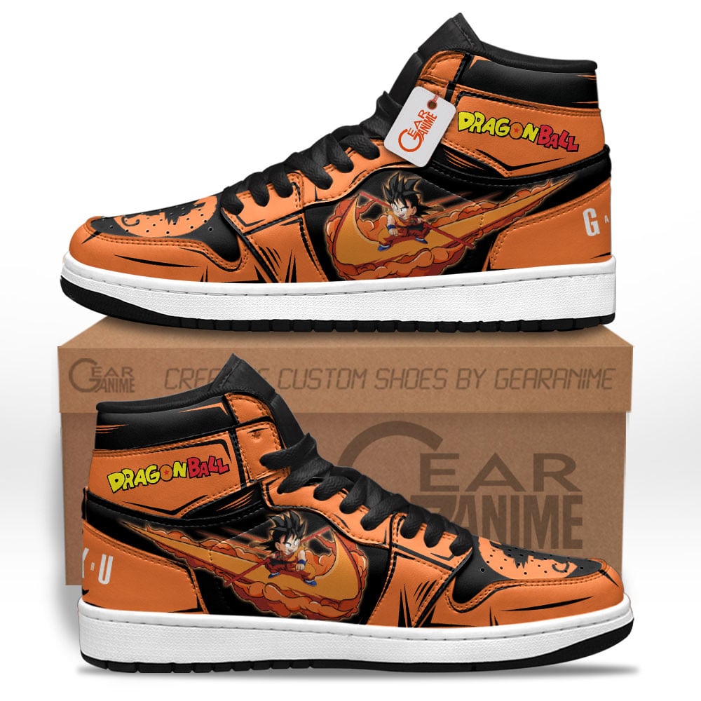 Ideafootwear Goku Kid AJ1 High Sneakers Shoes For Men And Women