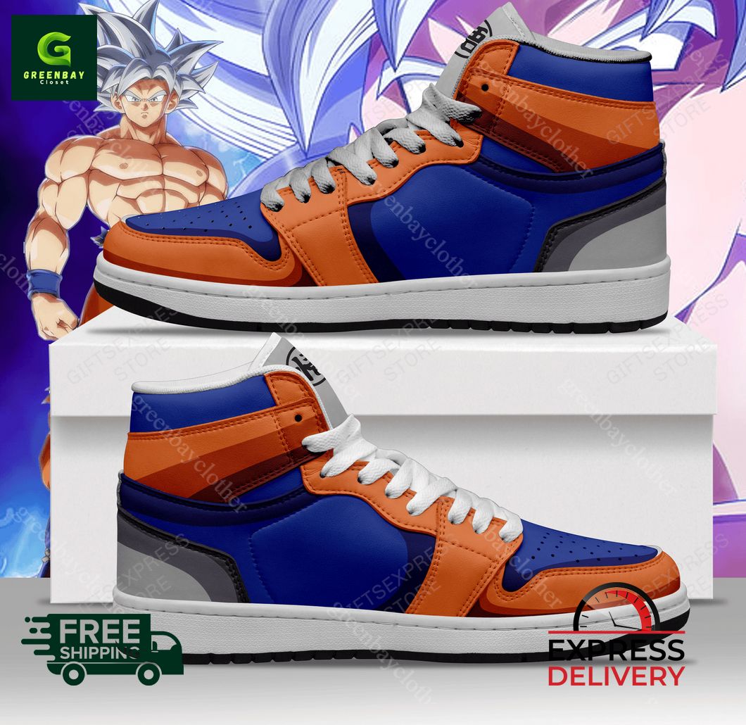 Ideafootwear Goku Ultra Instinct AJ1 High Sneakers Shoes For Men And Women