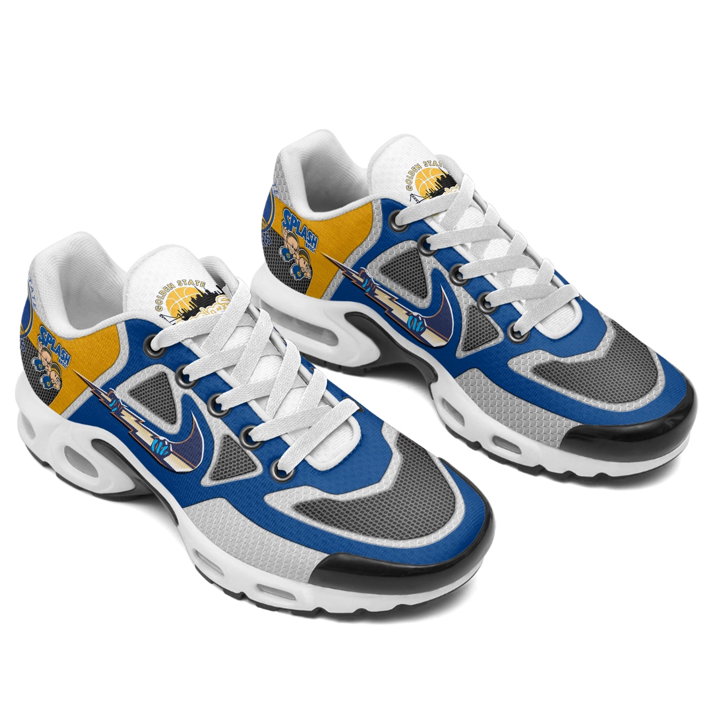 Ideafootwear Golden State Warriors TN Shoes Sneakers For Men And Women