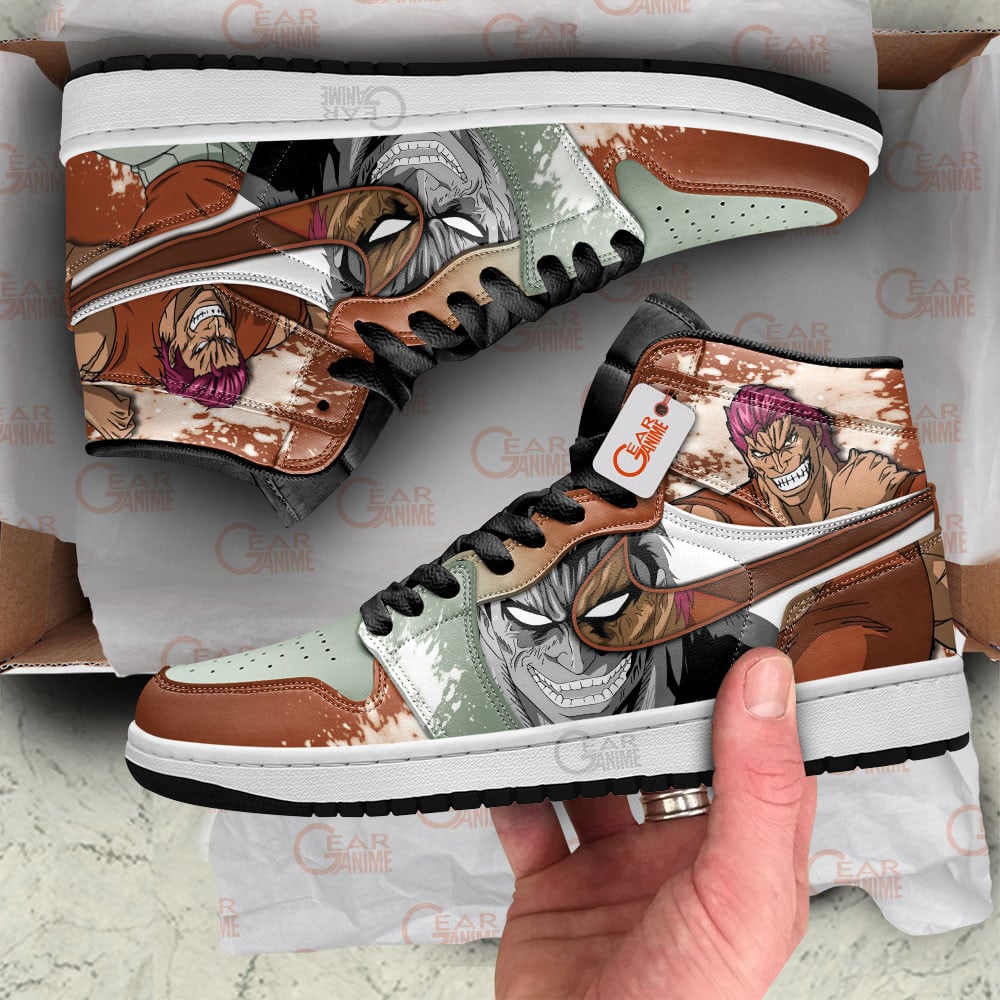 Ideafootwear Gourmet Hunter Zebra AJ1 High Sneakers Shoes For Men And Women