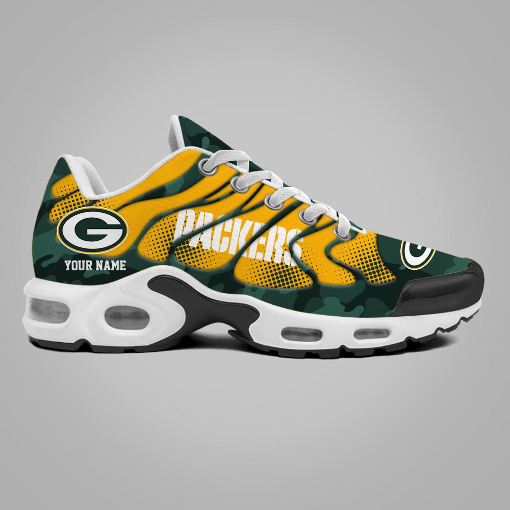 Ideafootwear Green Bay Packers TN Shoes Sneakers For Men And Women