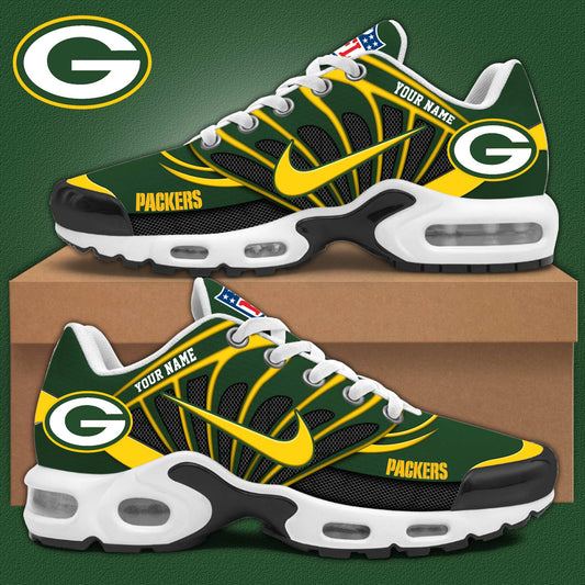 Ideafootwear Green Bay Packers TN Shoes Sneakers For Men And Women