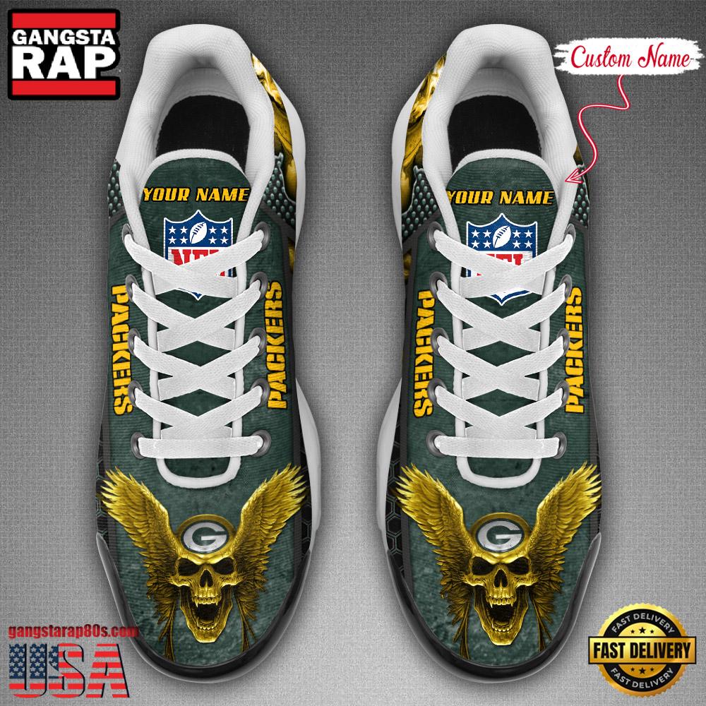 Ideafootwear Green Bay Packers TN Shoes Sneakers For Men And Women