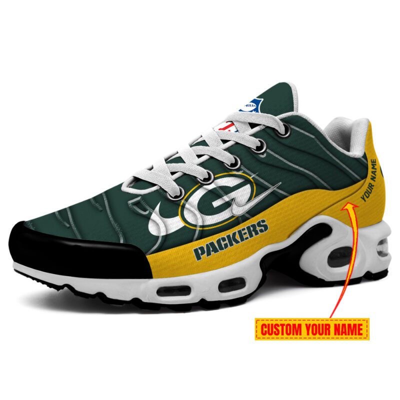 Ideafootwear Green Bay Packers TN Shoes Sneakers For Men And Women
