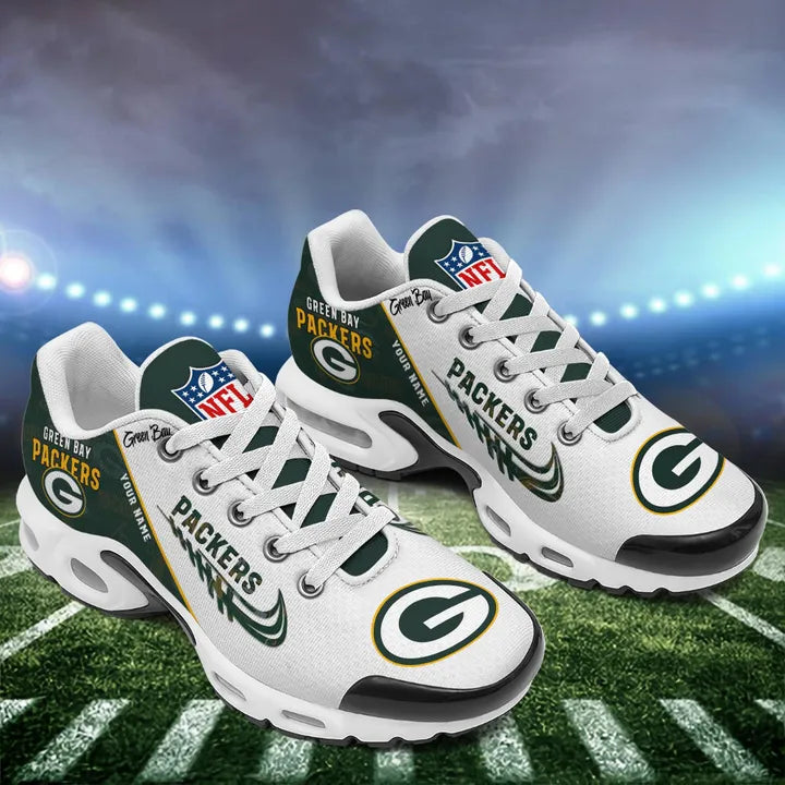 Ideafootwear Green Bay Packers TN Shoes Sneakers For Men And Women