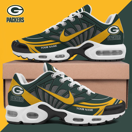 Ideafootwear Green Bay Packers TN Shoes Sneakers For Men And Women