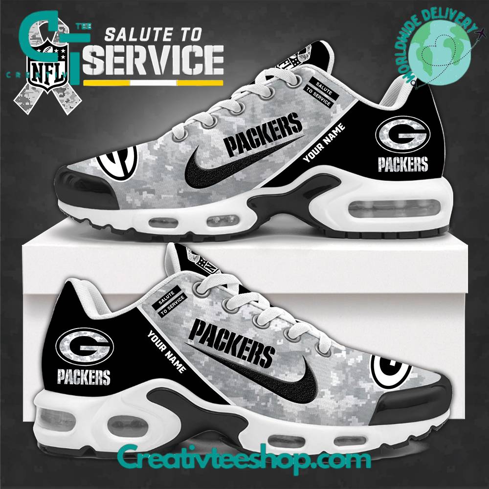 Ideafootwear Green Bay Packers TN Shoes Sneakers For Men And Women