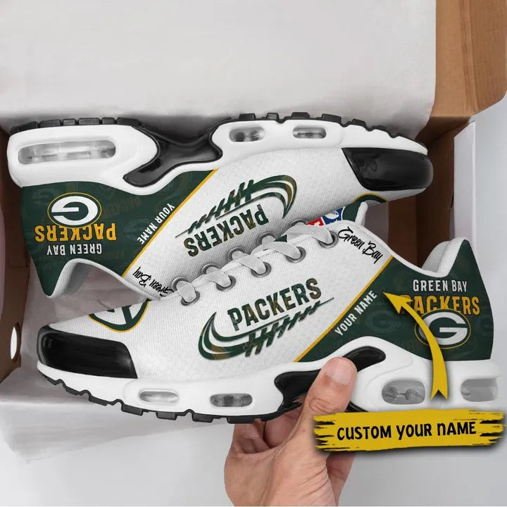 Ideafootwear Green Bay Packers TN Shoes Sneakers For Men And Women