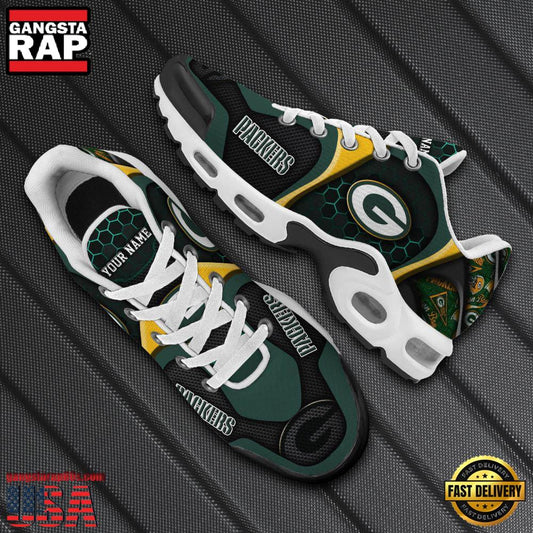 Ideafootwear Green Bay Packers TN Shoes Sneakers For Men And Women