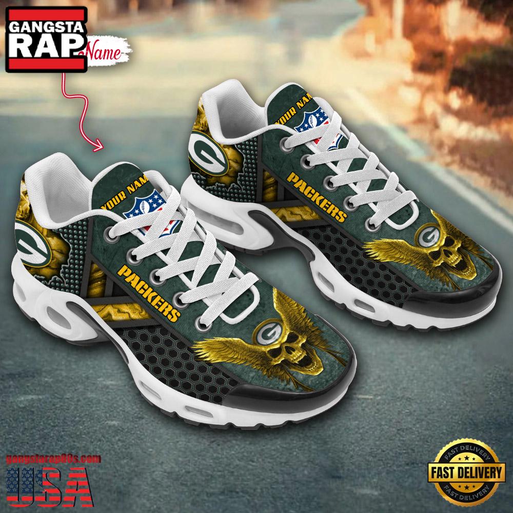 Ideafootwear Green Bay Packers TN Shoes Sneakers For Men And Women