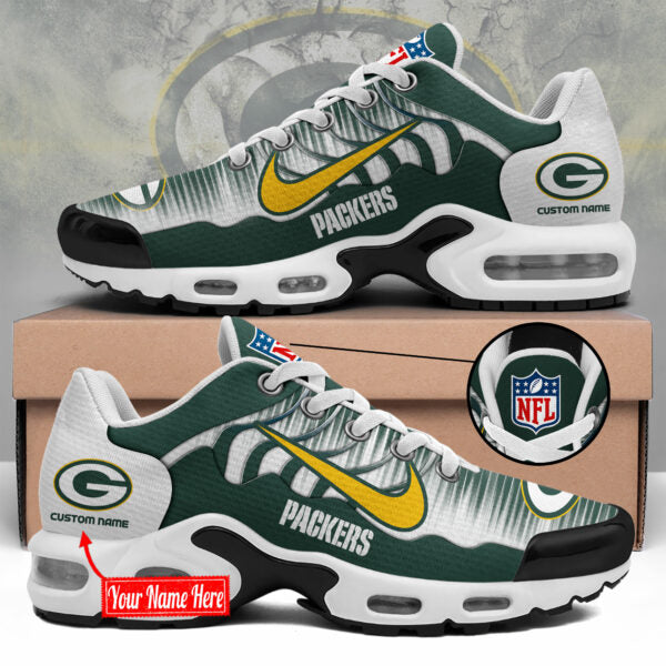 Ideafootwear Green Bay Packers TN Shoes Sneakers For Men And Women