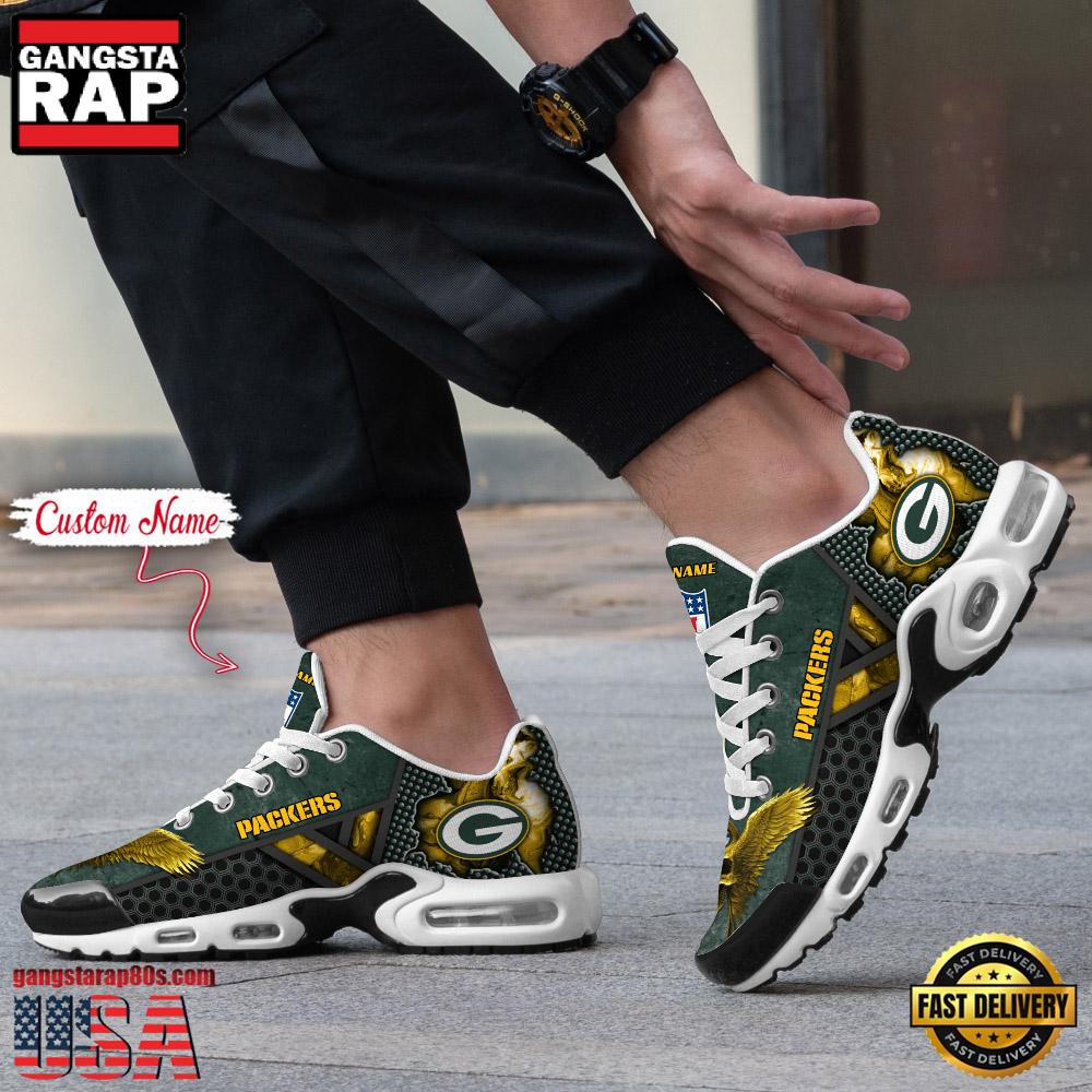 Ideafootwear Green Bay Packers TN Shoes Sneakers For Men And Women