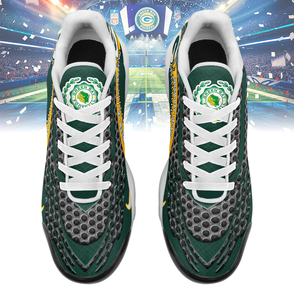 Ideafootwear Green Bay Packers TN Shoes Sneakers For Men And Women