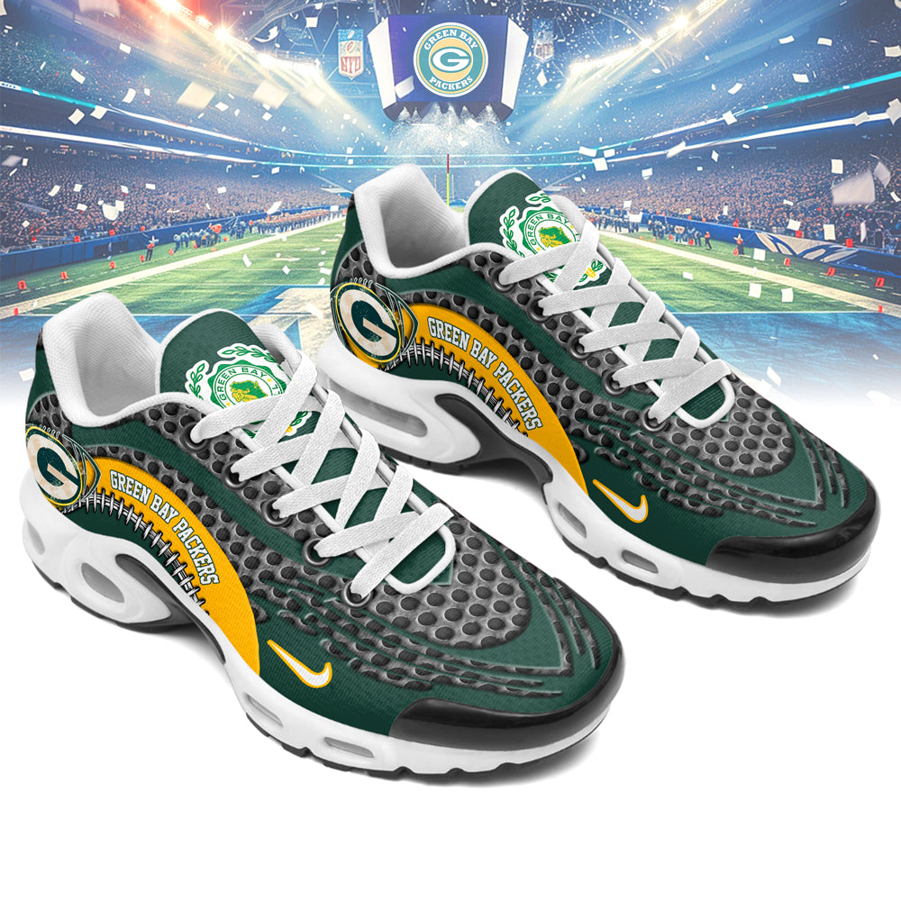 Ideafootwear Green Bay Packers TN Shoes Sneakers For Men And Women