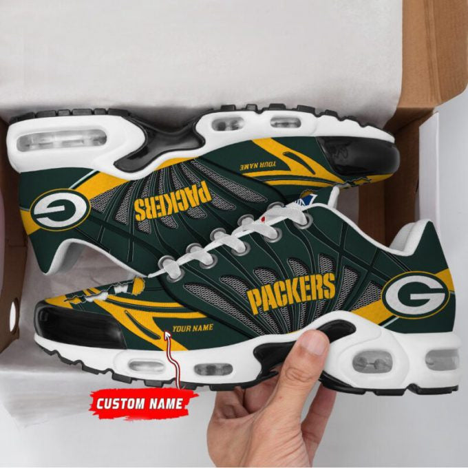 Ideafootwear Green Bay Packers TN Shoes Sneakers For Men And Women