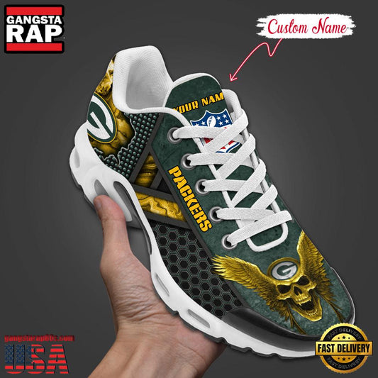 Ideafootwear Green Bay Packers TN Shoes Sneakers For Men And Women