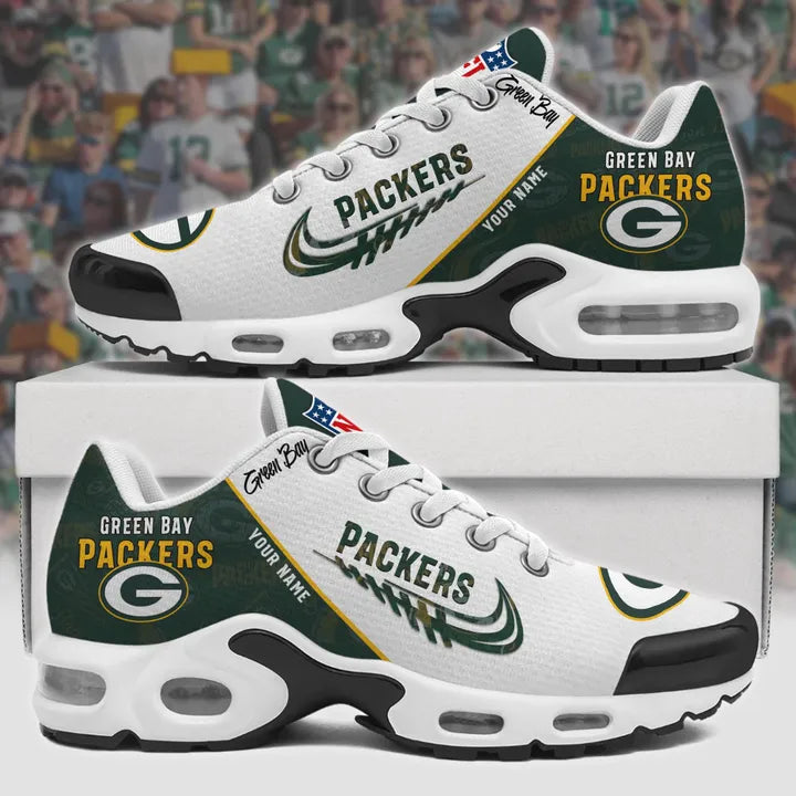 Ideafootwear Green Bay Packers TN Shoes Sneakers For Men And Women