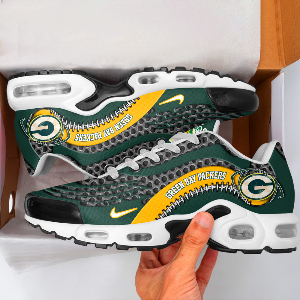 Ideafootwear Green Bay Packers TN Shoes Sneakers For Men And Women