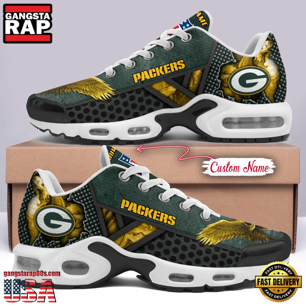Ideafootwear Green Bay Packers TN Shoes Sneakers For Men And Women